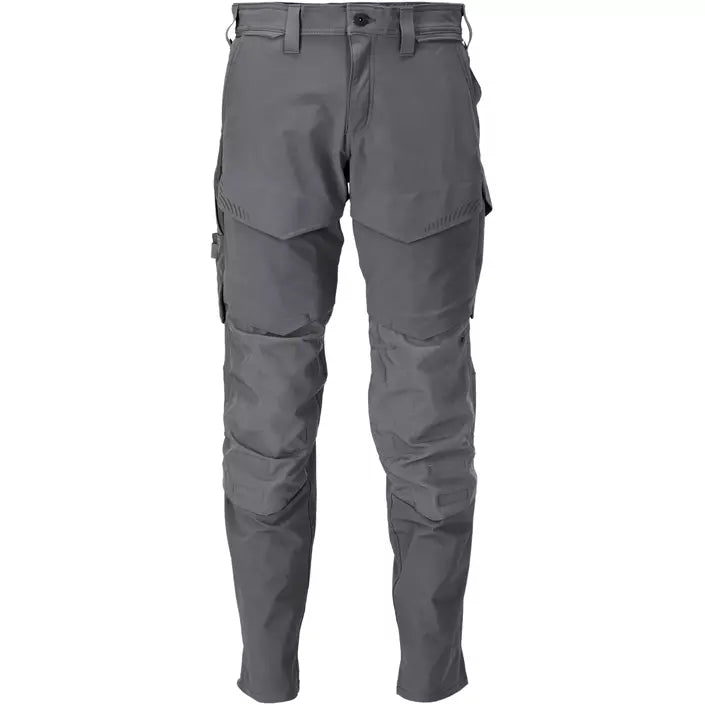Mascot Customized Arbejdsbukser Full Stretch, Stengrå, Herre - 22379-311-89