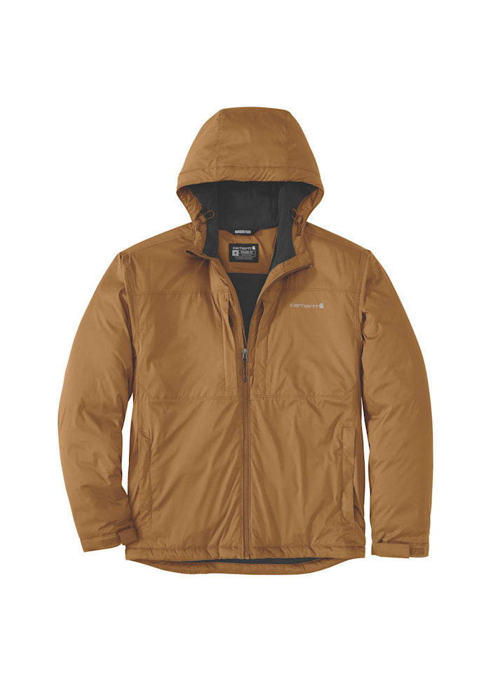 Carhartt isoleret stretch-jakke, Brun - 106981