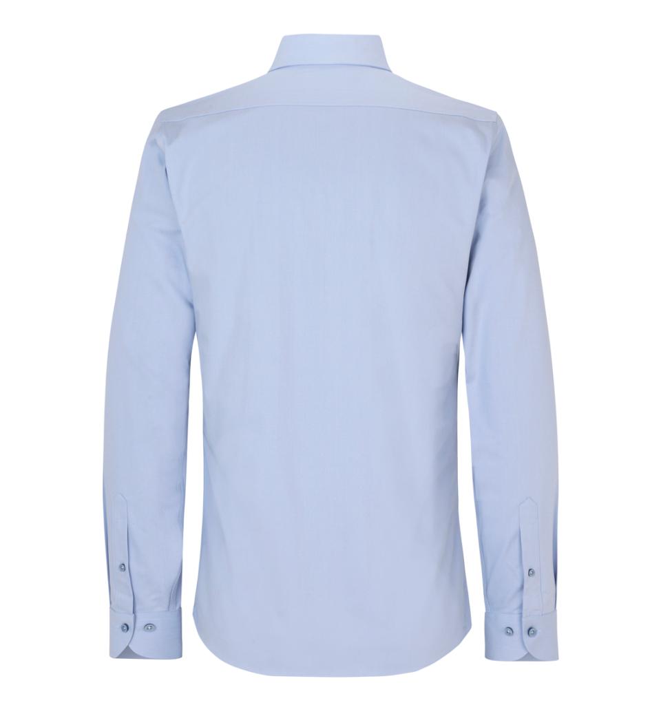 Stretch Skjorte Slim fit, Herre, Lys blå - S51
