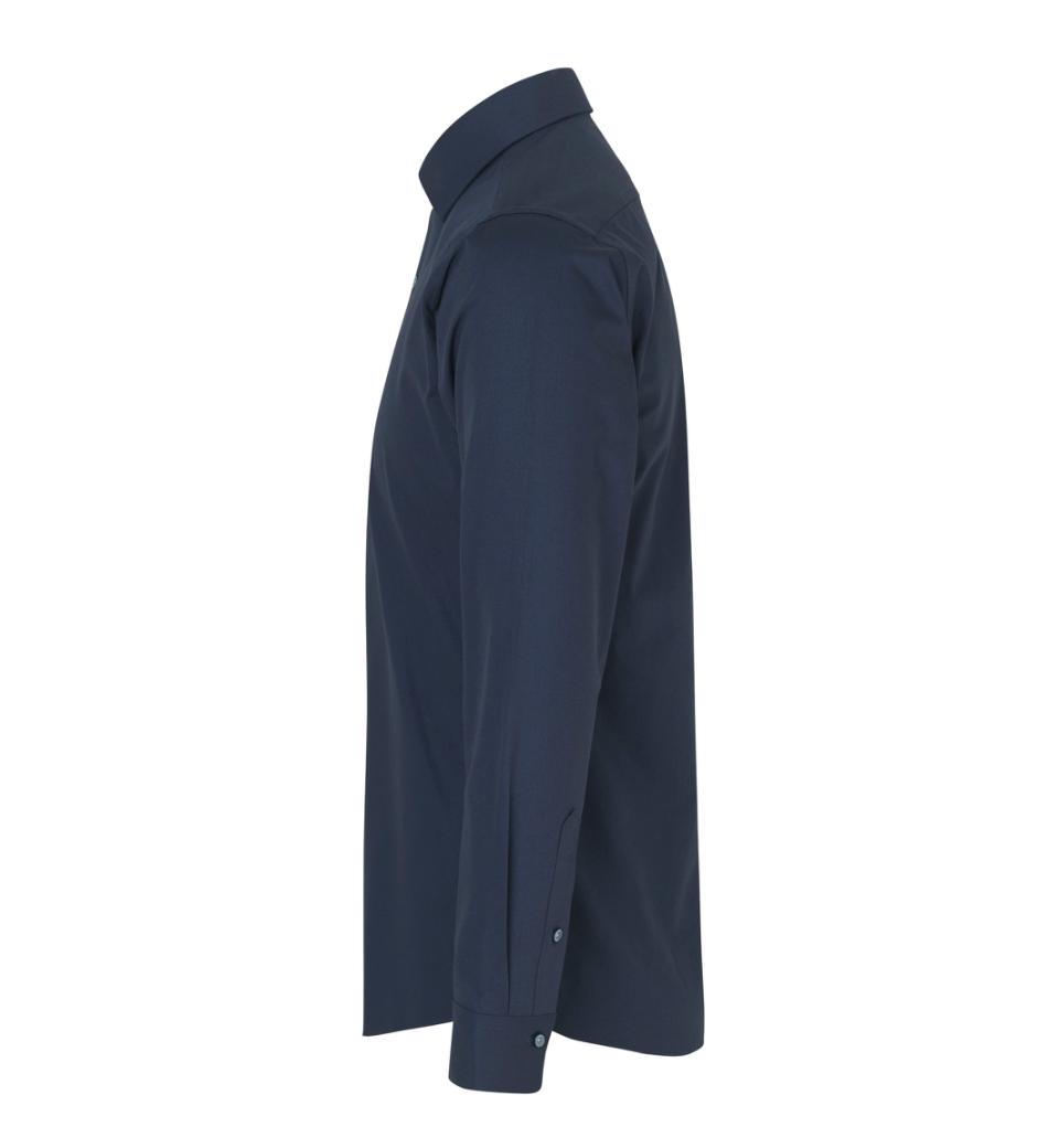 Stretch Skjorte Slim fit, Herre, Navy - S51