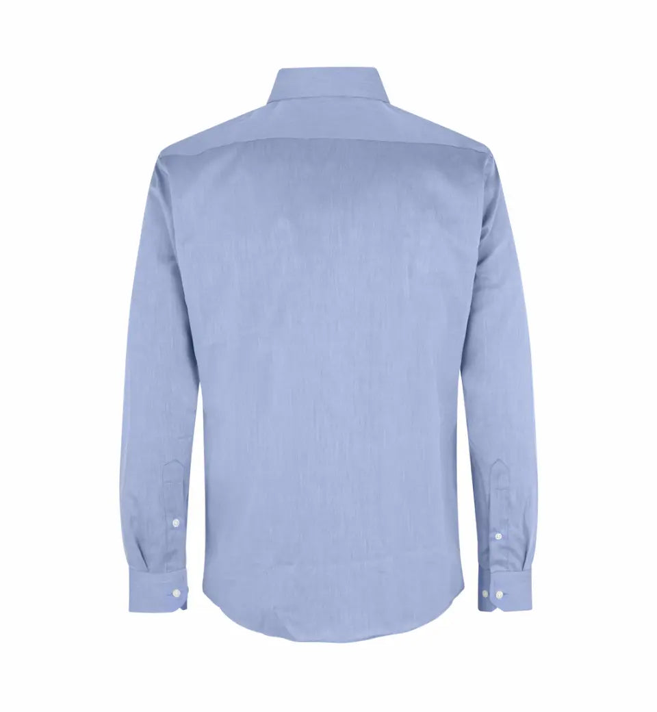 Fine Twill Moderne Business Skjorte, Lyseblå, Seven Seas SS8