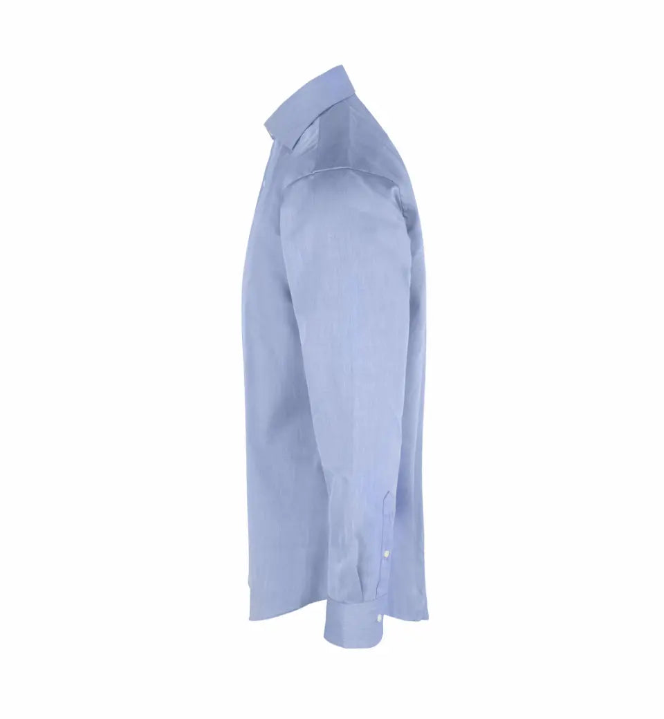 Fine Twill Moderne Business Skjorte, Lyseblå, Seven Seas SS8