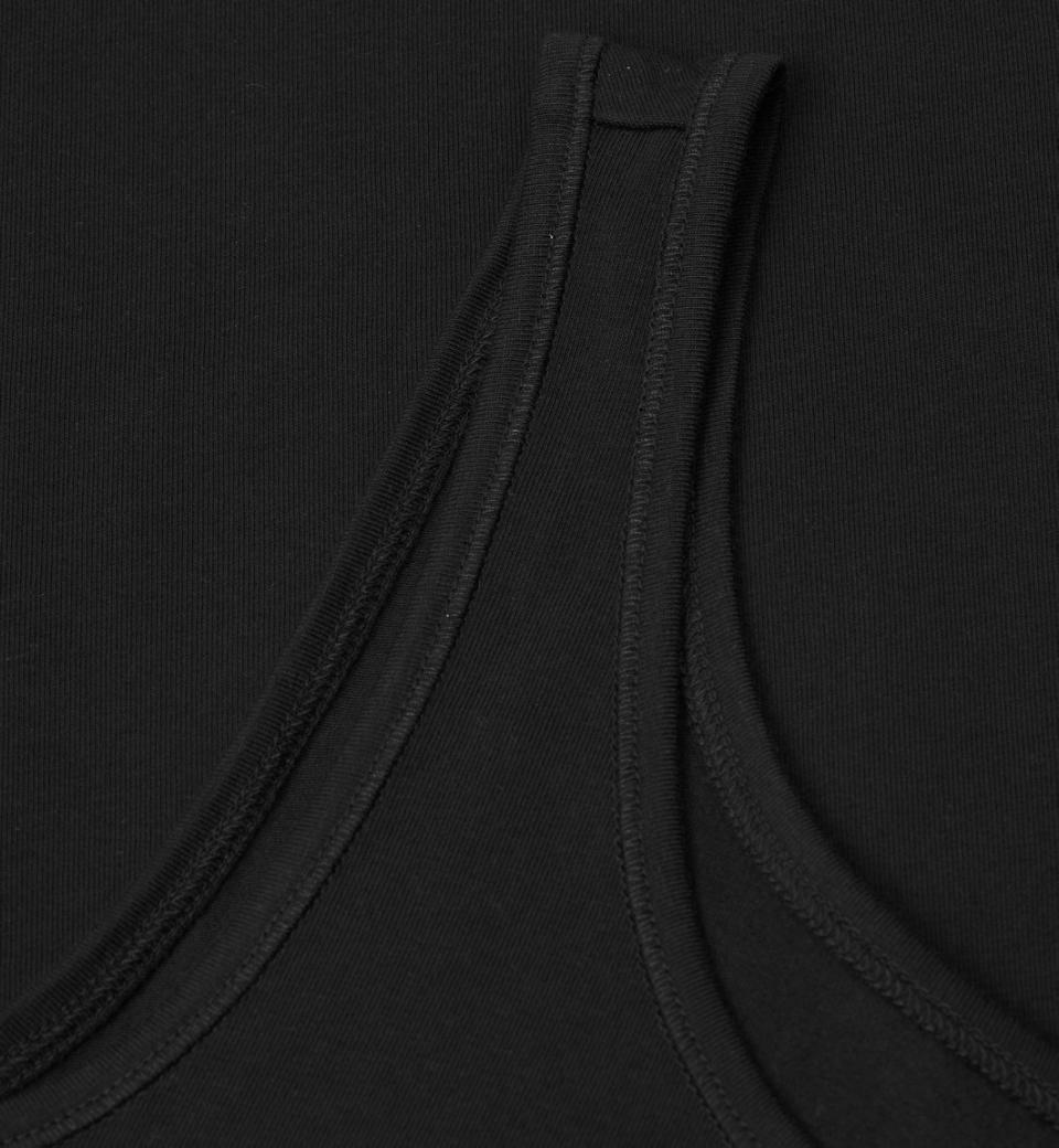 Stretch Tanktop - Dame - Sort - ID 0599