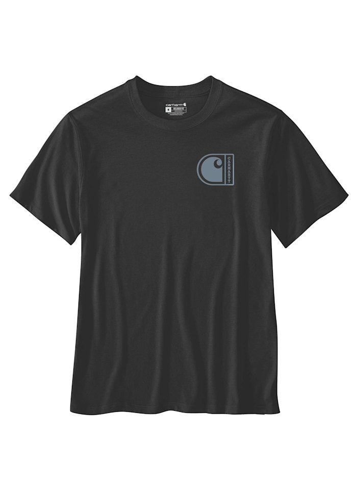 Carhartt C Graphic T-shirt – S/S, Sort - 107048