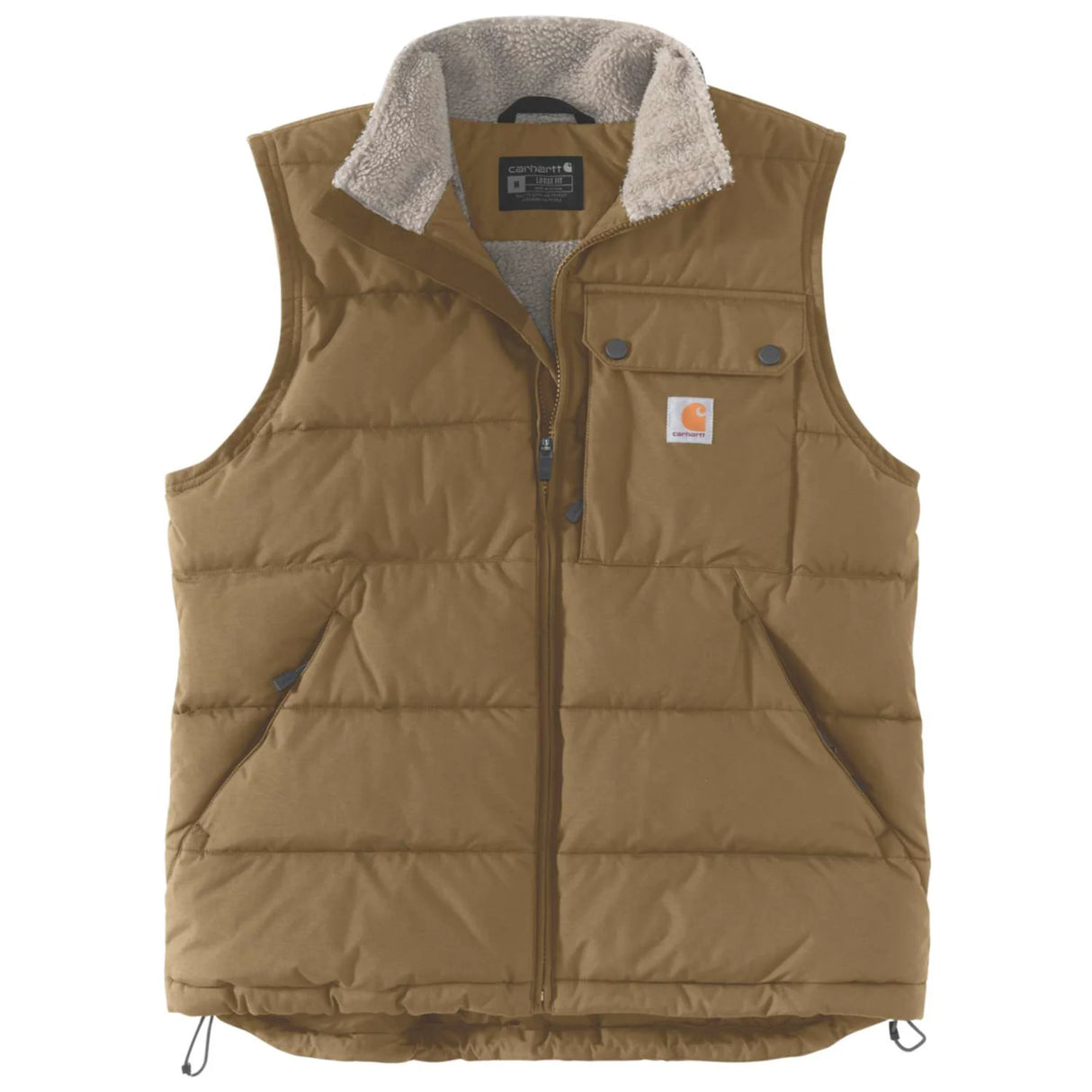 Midweight foret vest, Herre, Oak brown - Carhartt 105475 - B33