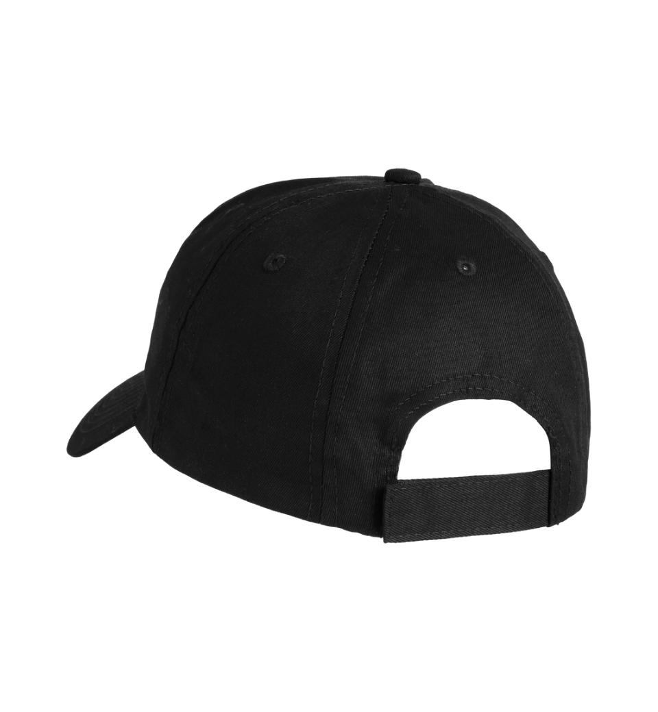 ID Cap/kasket - Sort ID0052 - Modekompagniet.dk