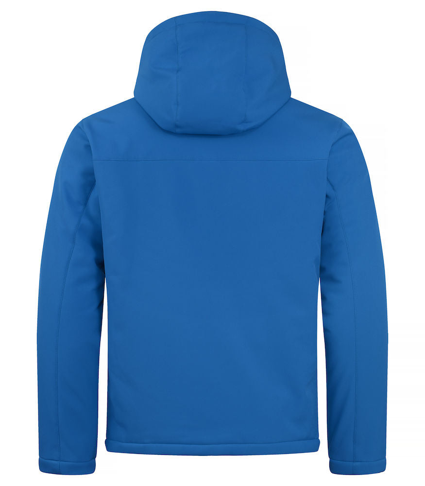 Padded Hoody Softshell - Herre - Blå - Clique 020952 - Modekompagniet.dk
