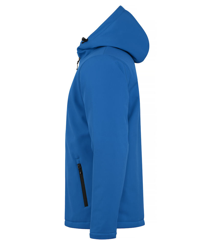 Padded Hoody Softshell - Herre - Blå - Clique 020952 - Modekompagniet.dk