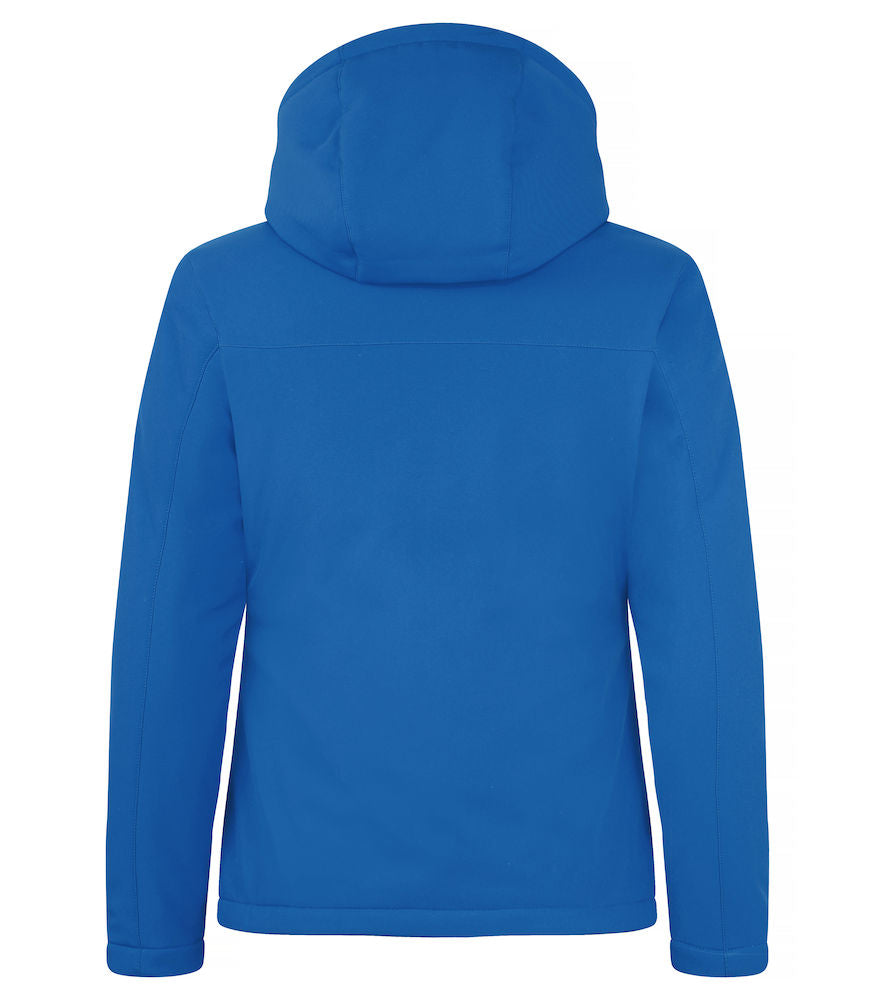 Padded Hoody Softshell - Dame - Blå - Clique 020953 - Modekompagniet.dk