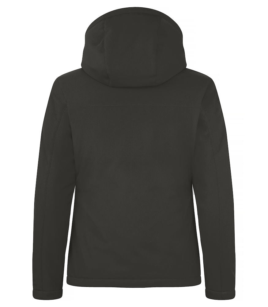 Padded Hoody Softshell - Dame - Grå - Clique 020953 - Modekompagniet.dk