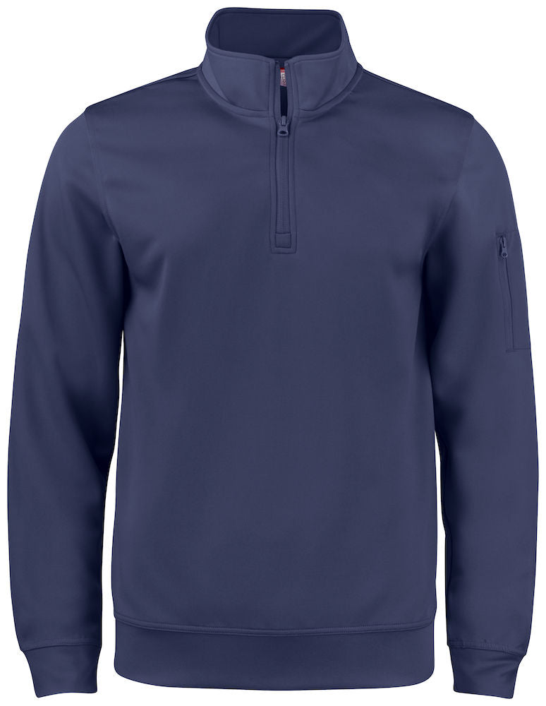 Basic Active Half Zip - Herrer - Navy - Clique 021013 - Modekompagniet.dk