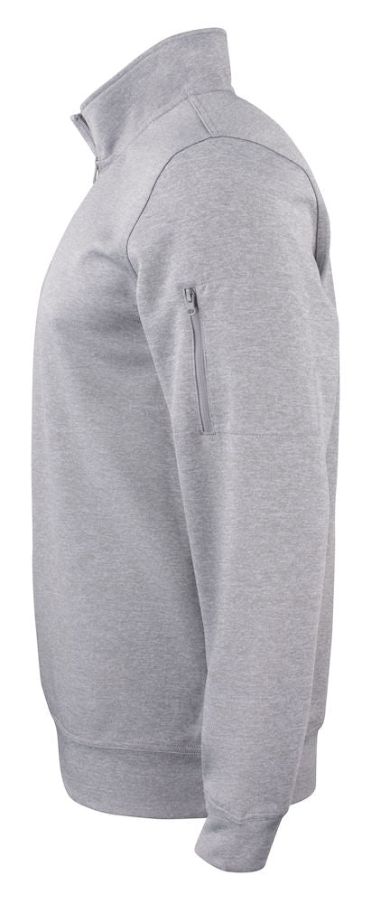 Basic Active Half Zip - Herrer - Grå - Clique 021013 - Modekompagniet.dk