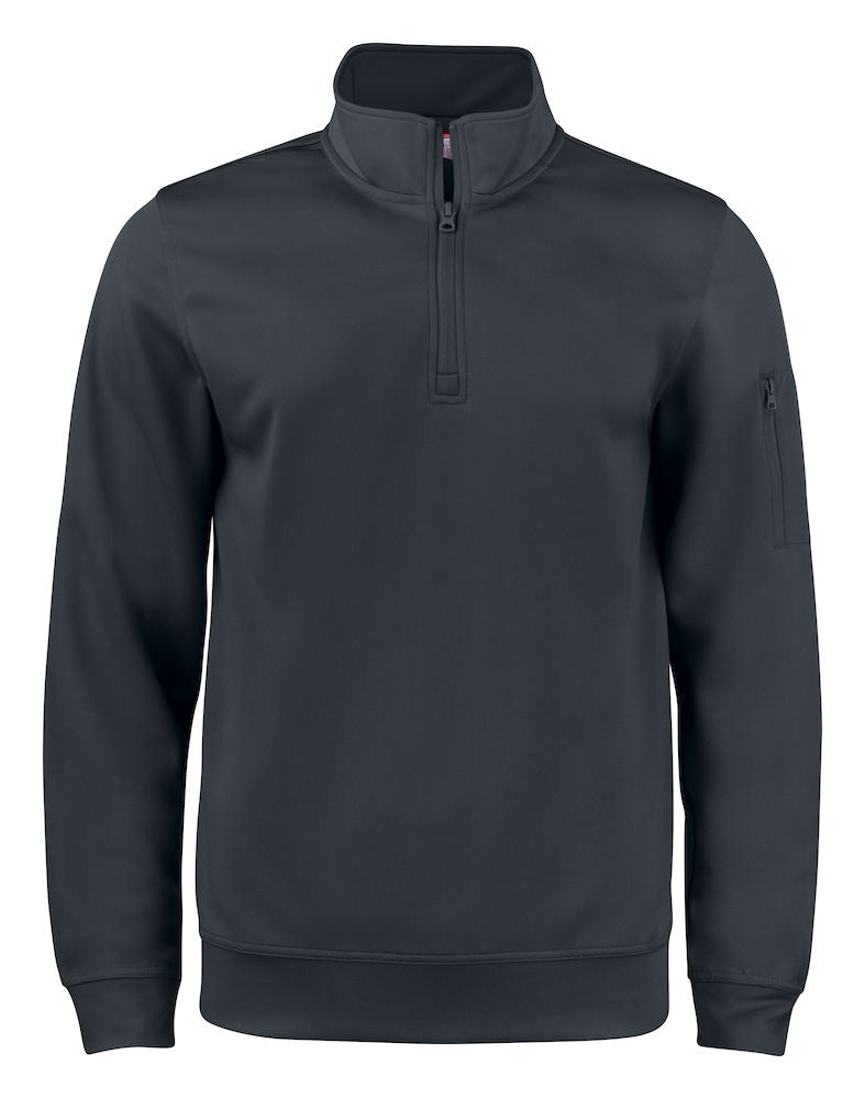 Basic Active Half Zip - Herrer - Sort - Clique 021013 - Modekompagniet.dk