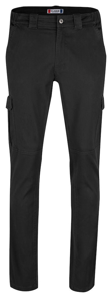 Cargo Pocket Stretch - Mænd/Kvinder -Sort - Clique 022045 - Modekompagniet.dk