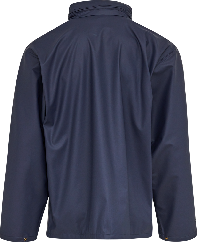 Elka Dry Zone PU regnjakke, Marine - 026300 - Modekompagniet.dk