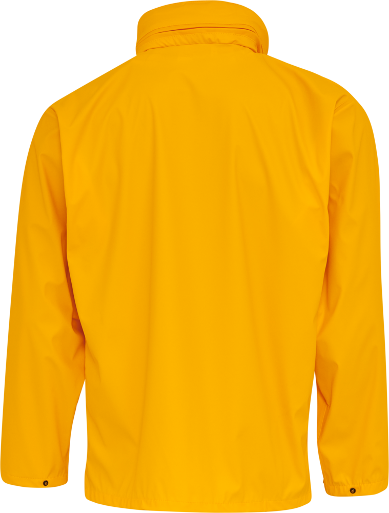 Elka Dry Zone PU regnjakke, Gul - 026300 - Modekompagniet.dk