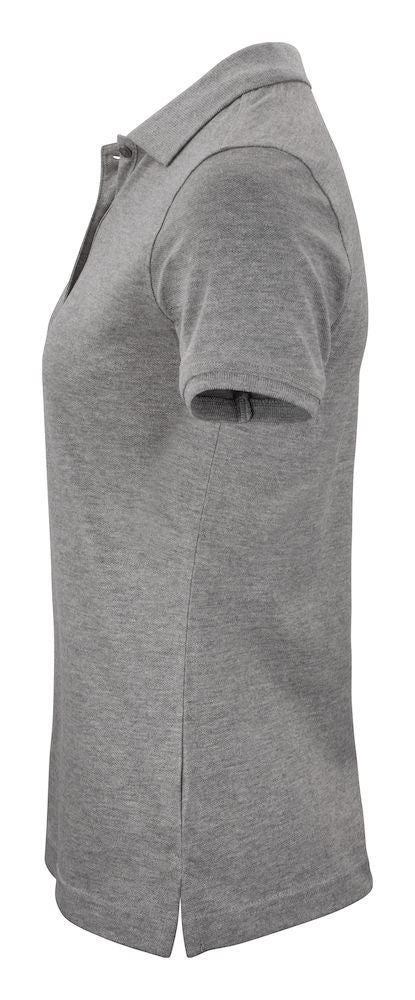 Classic OC Polo - Kvinder - Grey Melange - Clique 028265 - Modekompagniet.dk