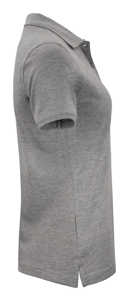 Classic OC Polo - Kvinder - Grey Melange - Clique 028265 - Modekompagniet.dk