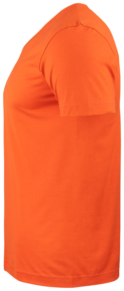 Basic-T V-neck - Herre - Orange - Clique 029035 - Modekompagniet.dk