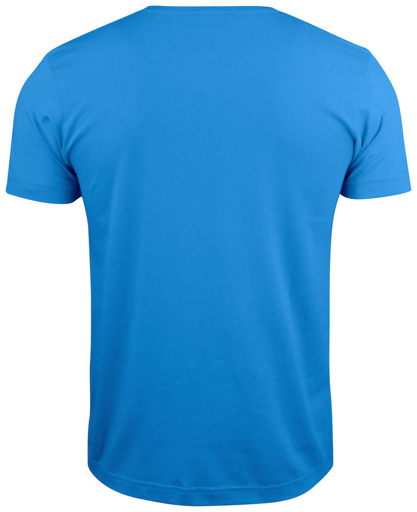 Basic-T V-neck - Herre - Blå - Clique 029035 - Modekompagniet.dk