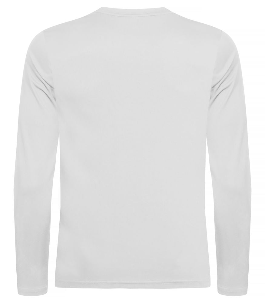 Basic Active-T LS - Herrer - Hvid - Clique 029040 - Modekompagniet.dk