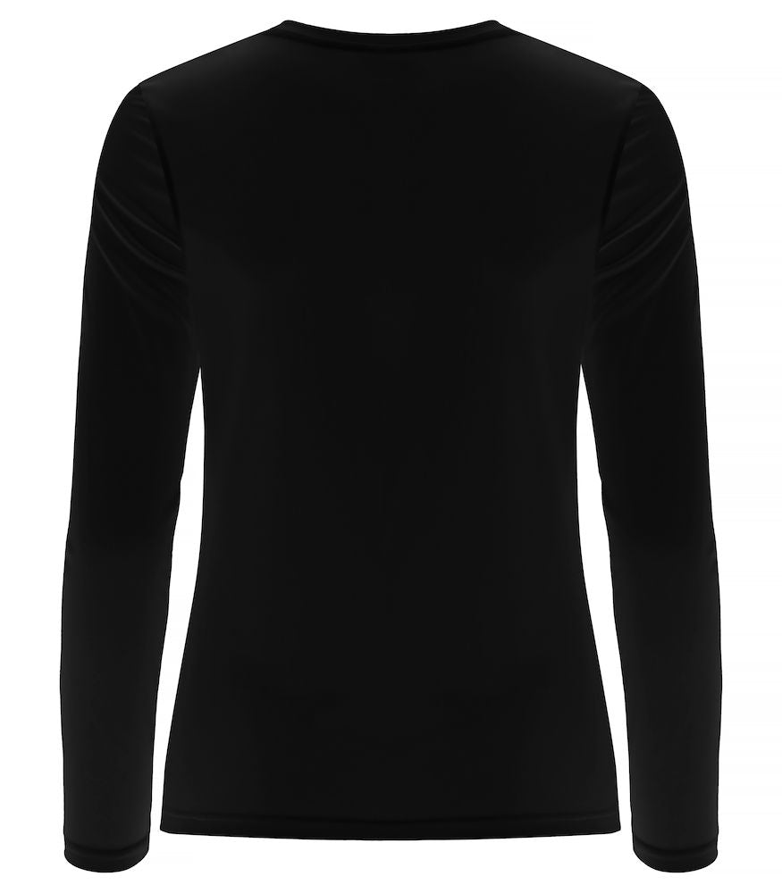 Basic Active-T LS - Kvinder - Sort - Clique 029041 - Modekompagniet.dk