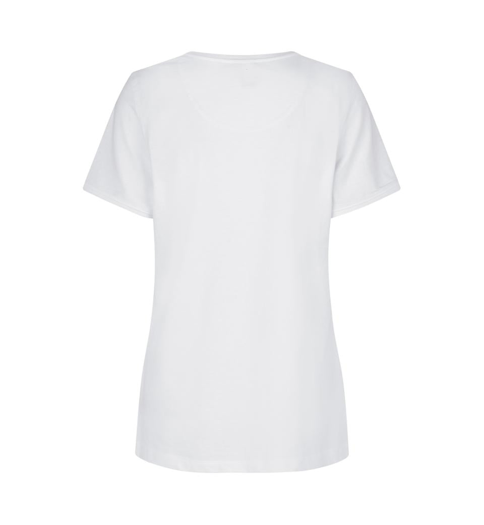 PRO wear CARE V-hals T-shirt - Dame - Hvid - ID 0373 - Modekompagniet.dk