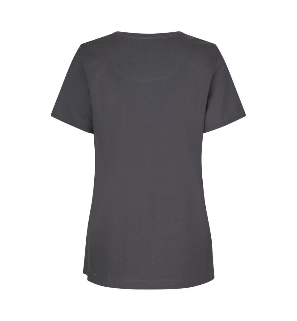 PRO wear CARE V-hals T-shirt - Dame - Grå - ID 0373 - Modekompagniet.dk