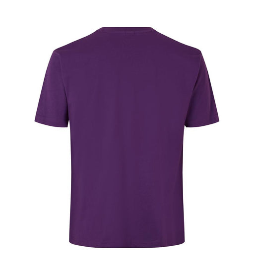 T-TIME T-shirt 100% bomuld - Lilla - ID510 - Modekompagniet.dk