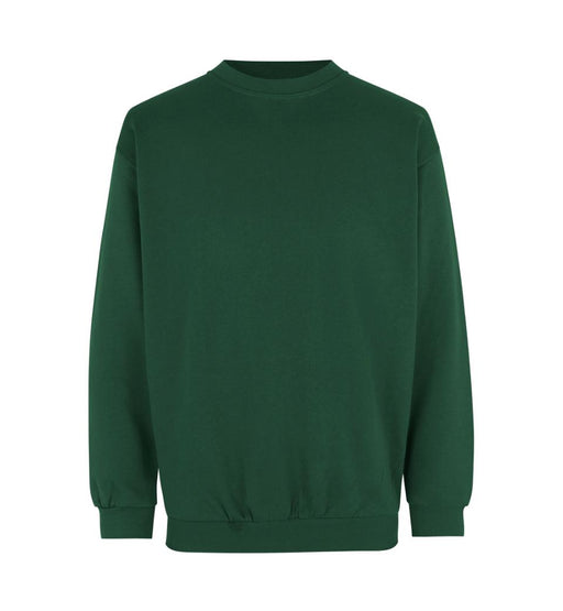 Sweatshirt S / Mørk grøn ID - Modekompagniet.dk
