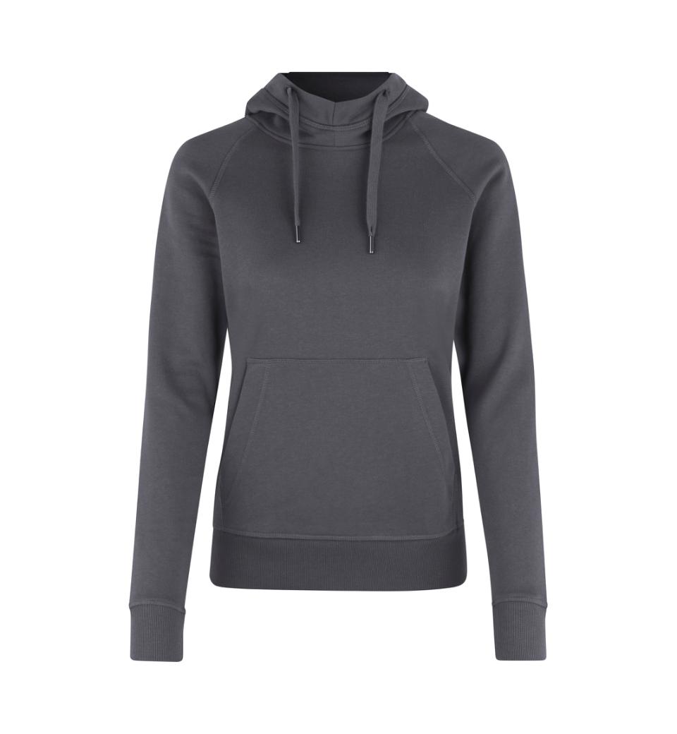 CORE Hoodie - Dame - Mørk grå - ID 0637 - Modekompagniet.dk