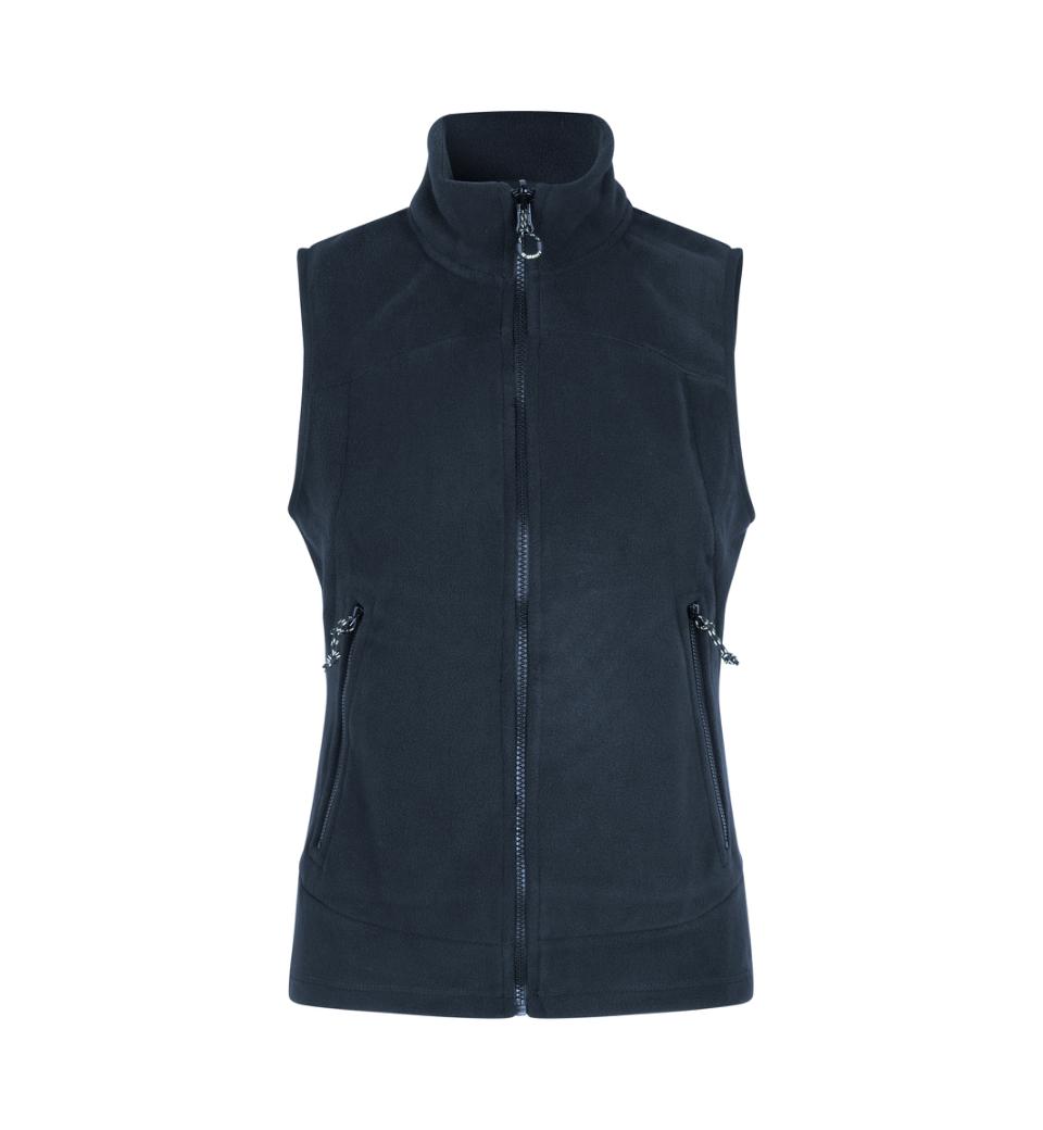 Active Fleecevest - Dame - Navy - ID 0812 - Modekompagniet.dk