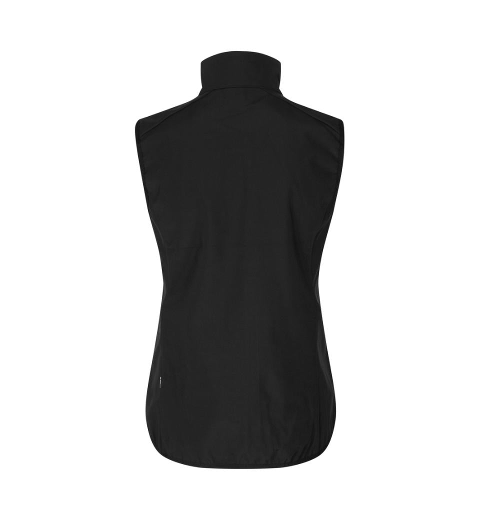 Funktionel Softshell Vest - Dame - Sort - ID 0825 - Modekompagniet.dk