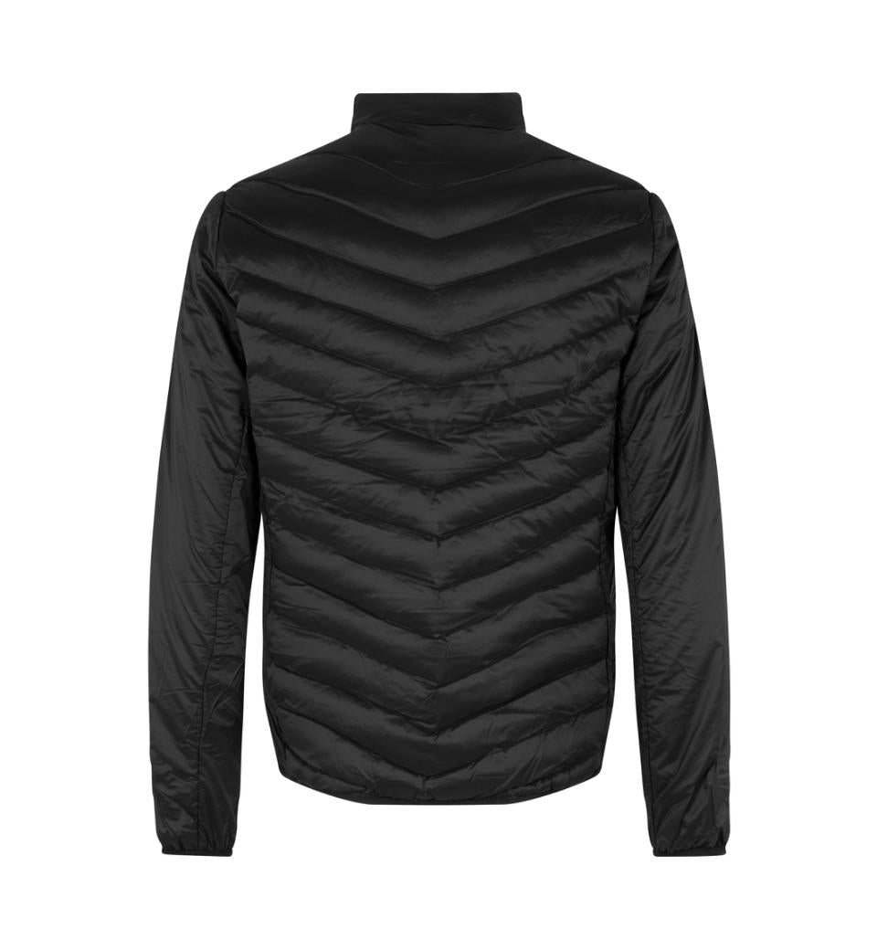 Padded Stretch Jakke - Herre - Sort - ID 0896 - Modekompagniet.dk
