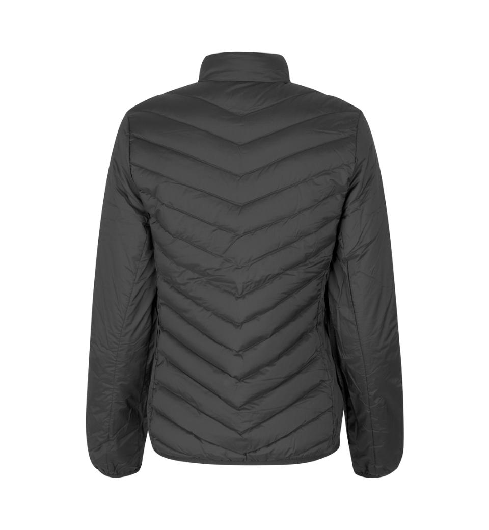 Padded Stretch Jakke - Dame - Sort - ID 0897 - Modekompagniet.dk