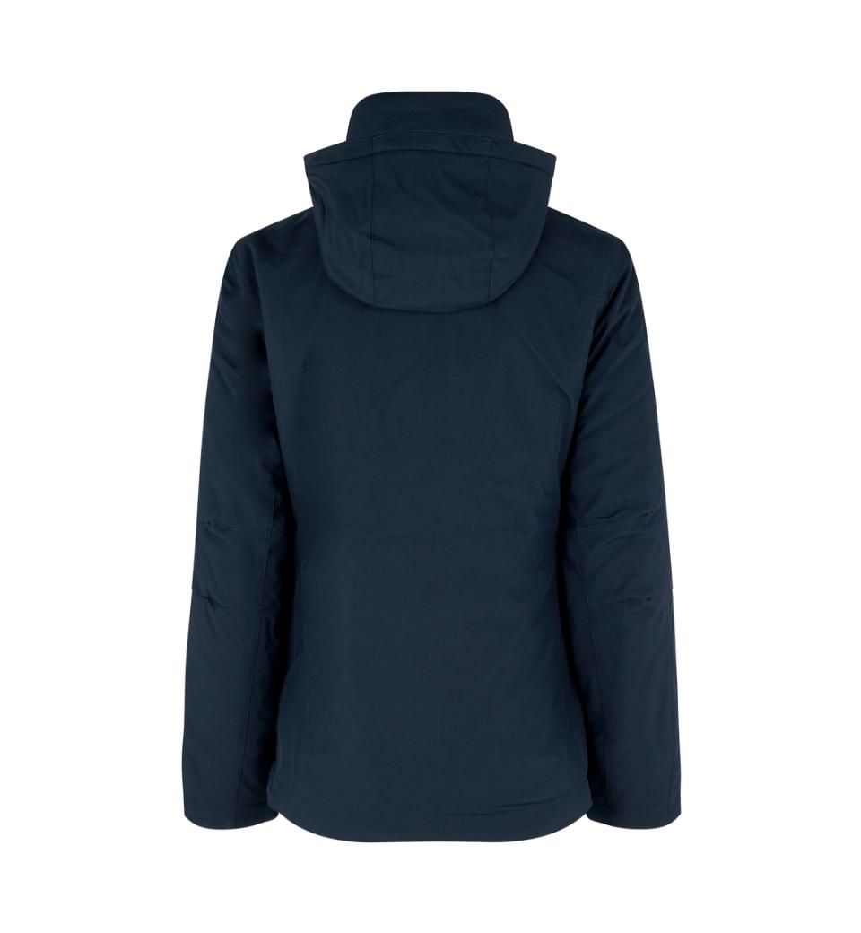 Vinter Softshell Jakke - Dame - Navy - ID 0899 - Modekompagniet.dk