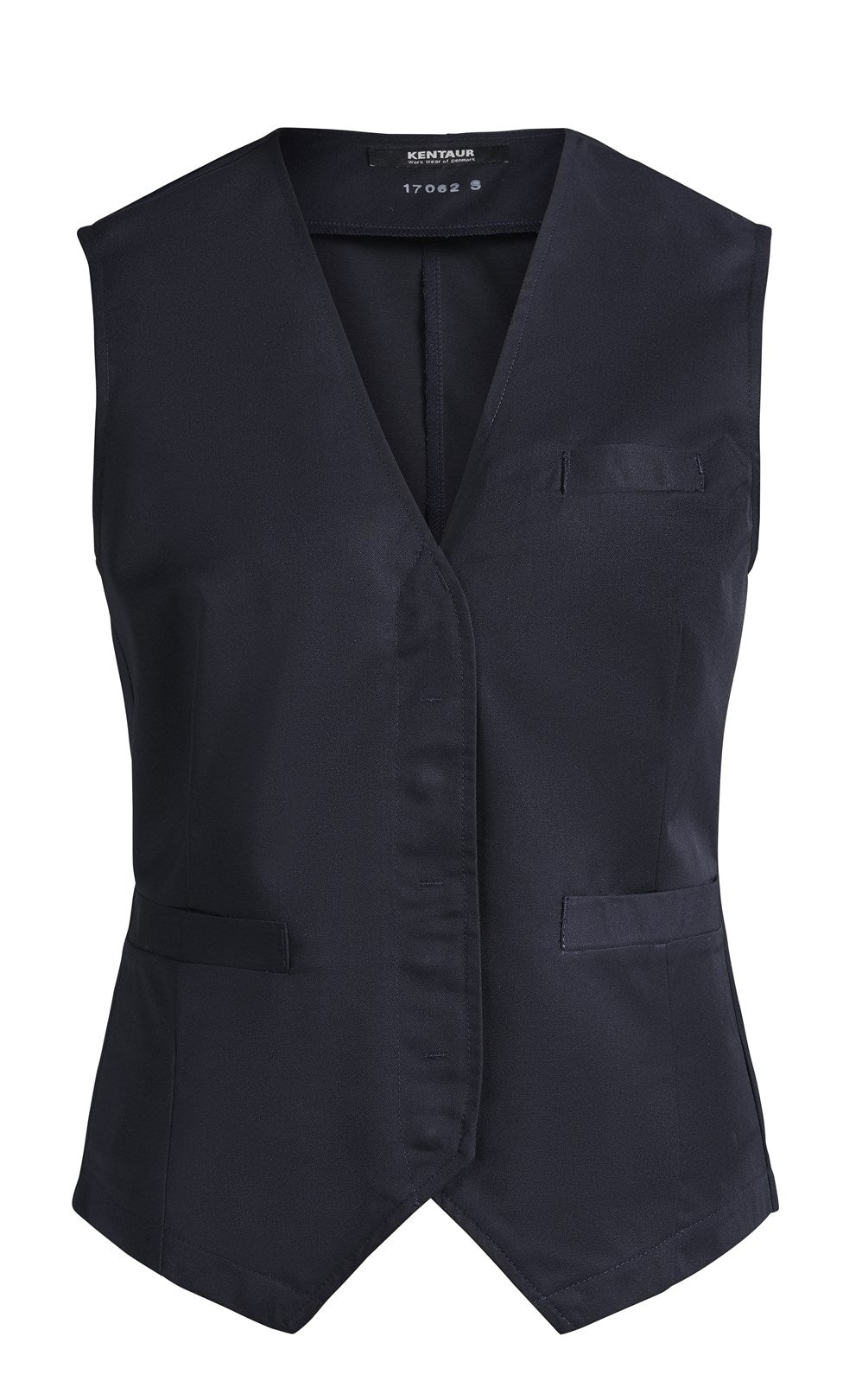TJENER VEST - Dame - Navy - 17062 - Modekompagniet.dk