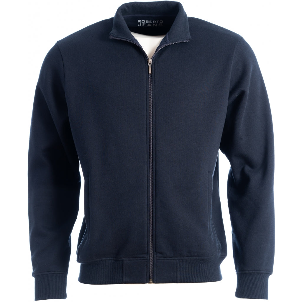 Cardigan S / Navy Blå Roberto Jeans - Modekompagniet.dk