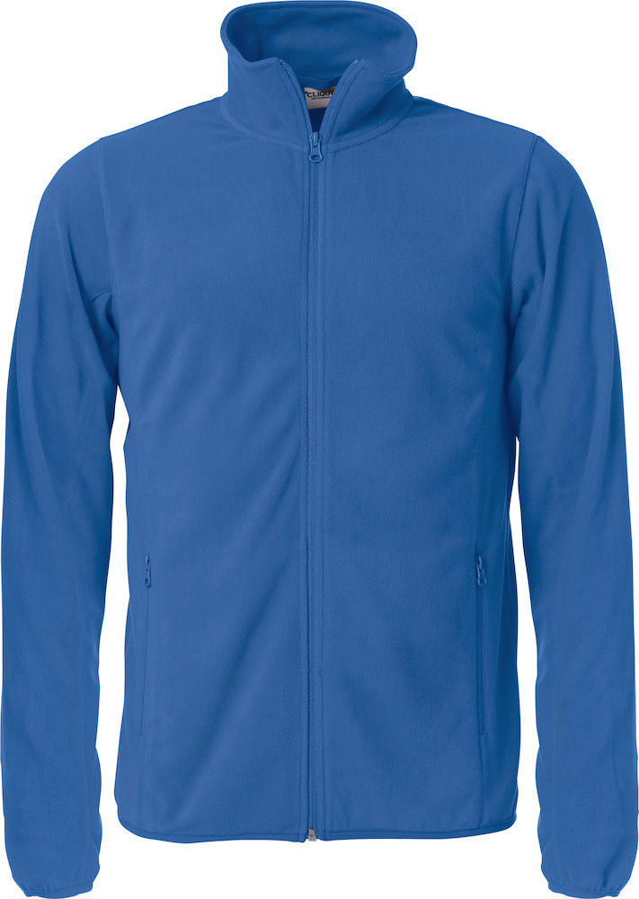 Basic Micro Fleece Jakke - Royal Blå - Clique 023914 - Modekompagniet.dk