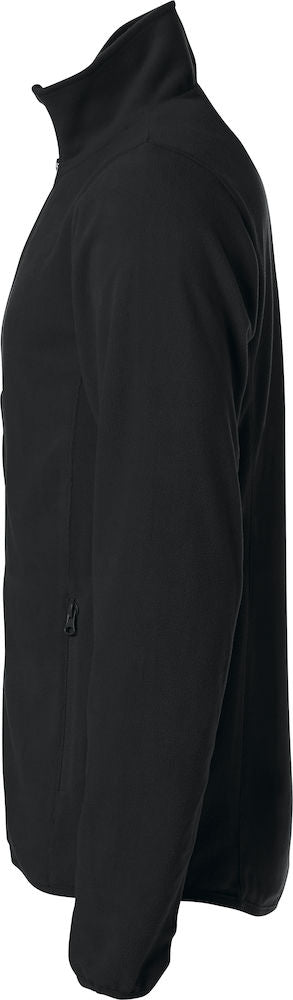 Basic Micro Fleece Jakke - Sort - Clique 023914 - Modekompagniet.dk