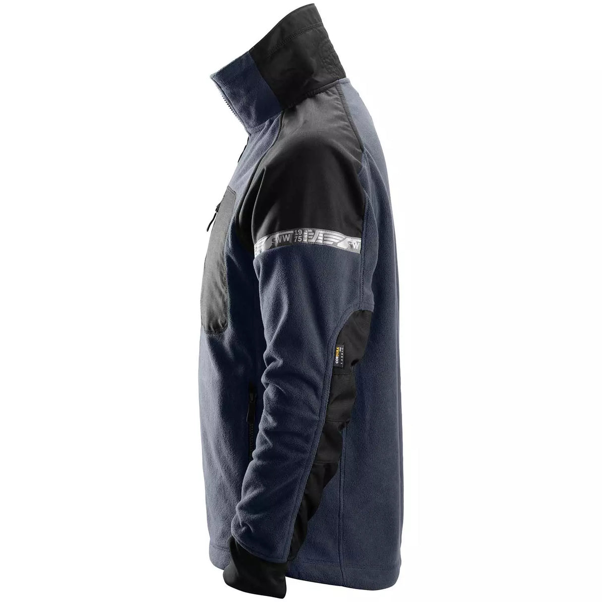 AllroundWork fleecejakke, Navy/Sort, Herre - Snickers 8005