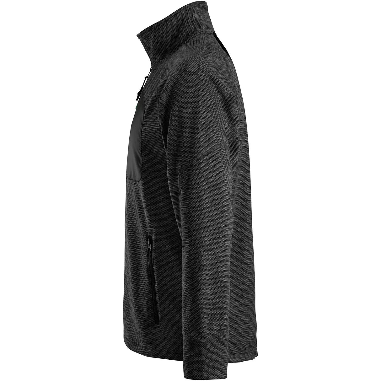 Snickers 8042 FlexiWork fleecejakke, Sort - Modekompagniet.dk