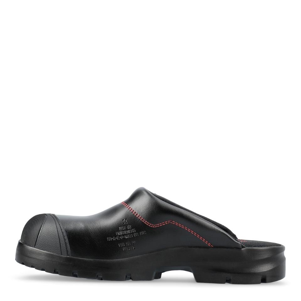 Flex Fit sikkerhedstræsko uden hælkappe SB, Sort - Brynje 110 - Modekompagniet.dk