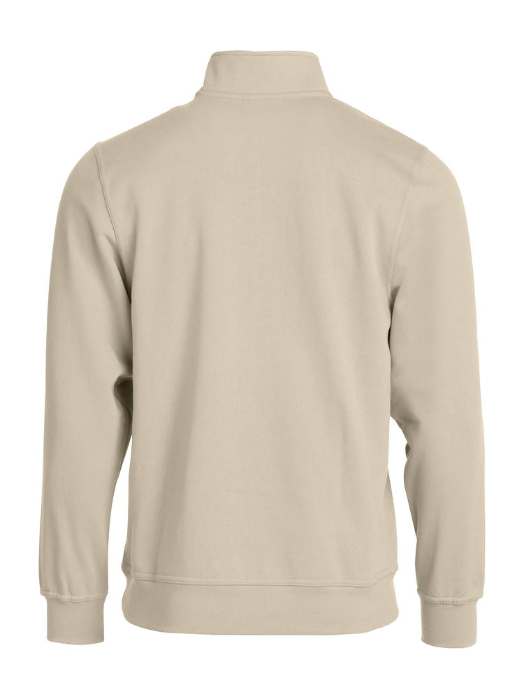 Basic Half Zip - Beige - Clique 021033 - Modekompagniet.dk