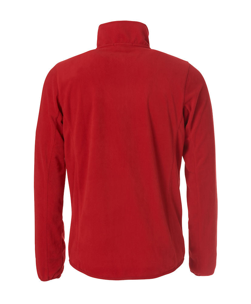 Basic Micro Fleece Jakke - Rød - Clique 023914 - Modekompagniet.dk