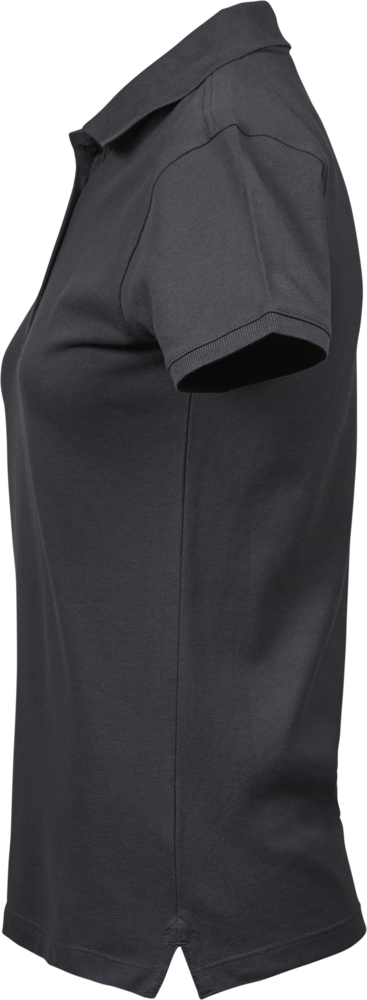 Heavy polo - Dame - Grå - Style 1401 - Modekompagniet.dk