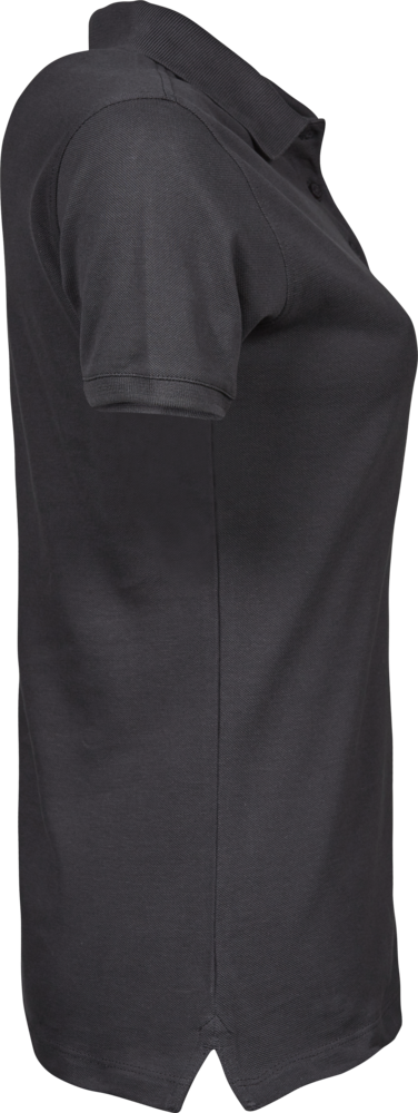 Heavy polo - Dame - Grå - Style 1401 - Modekompagniet.dk