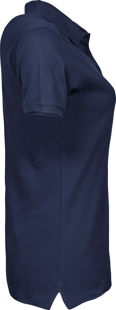 Heavy polo - Dame - Navy - Style 1401 - Modekompagniet.dk