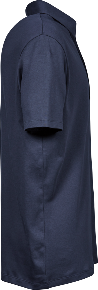 Luxury Interlock Polo - Herre - Navy - Style 1440 - Modekompagniet.dk