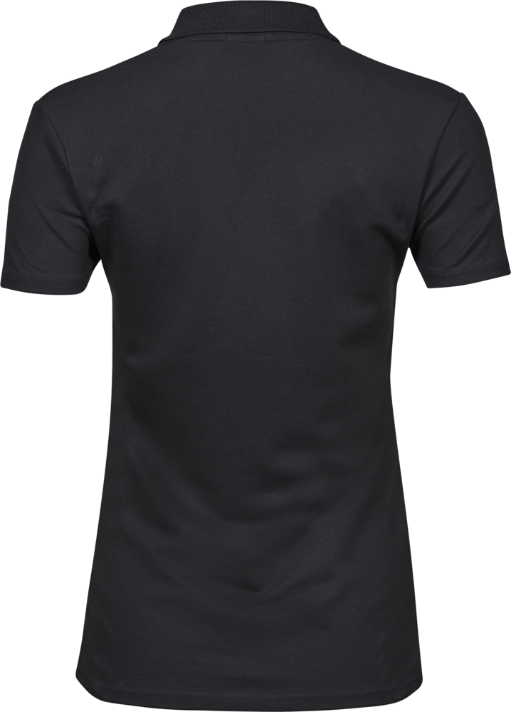 Luxury Stretch dame polo - Sort - Teejays 145